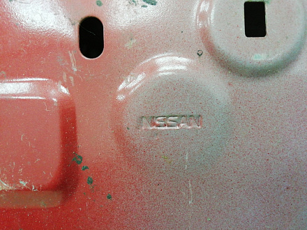 AA006654; Дверь передняя правая, стойка 45 см (H0100-JD0M0) для Nissan Qashqai/БУ; Оригинал; Р0, Хорошее; A52, Красный перламутр