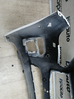 AA045722; Бампер передний; под паркт.; под омыват. (62022-4HD0H) для Infiniti Q50 (2013-2017)/БУ; Оригинал; Р1, Мелкий дефект; 