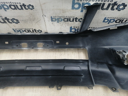 AA045980; Бампер передний; под паркт.; под омыват. (52119-60E01) для Toyota Land Cruiser Prado 150 (2010 — 2013)/БУ; Оригинал; Р1, Мелкий дефект; 
