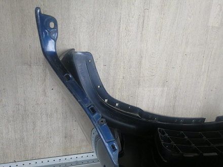 AA046011; Бампер передний; без паркт.; под омыват. (62022-BH10H) для Nissan Note I рест. (2009-2013)/БУ; Оригинал; Р1, Мелкий дефект; 