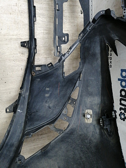 AA044882; Бампер передний; под паркт.; под омыват. (52119-33B60) для Lexus ES VII (2018 - 2021)/БУ; Оригинал; Р1, Мелкий дефект; 