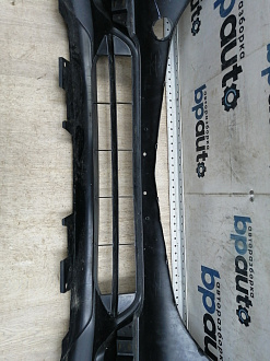 BA000214; Бампер передний; без паркт.; под омыват. (KB8A-50031) для Mazda CX-5 II (2017-2021)/БУ; Оригинал; Р1, Мелкий дефект; 