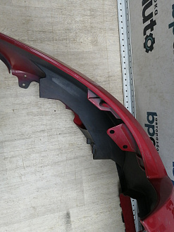 AA045678; Бампер передний; без паркт.; без омыват. (52119-02680) для Toyota Auris I (2007- 2010)/БУ; Оригинал; Р1, Мелкий дефект; 