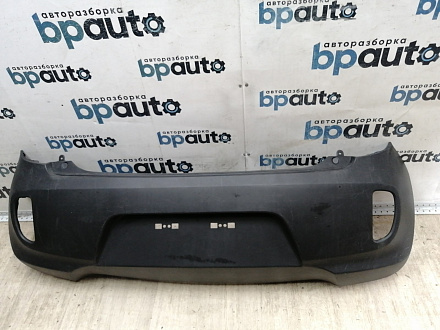 AA044587; Бампер задний; без паркт. (86611-1Y020) для Kia Picanto II 5D (2011-2015)/Нов с деф; Оригинал; Р1, Мелкий дефект; 
