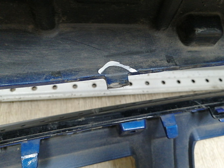 AA045919; Бампер передний; без паркт.; без омыват. (2803127XKQ11A) для Haval F7 I рест. (2022-н.в.)/БУ; Оригинал; Р1, Мелкий дефект; 