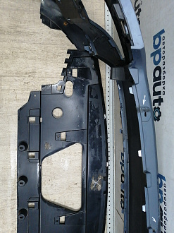 AA045881; Бампер передний; под паркт.; под омыват. (J8A2-17F003-GAW) для Land Rover Range Rover Velar L560 (2017 - 2023)/БУ; Оригинал; Р1, Мелкий дефект; 