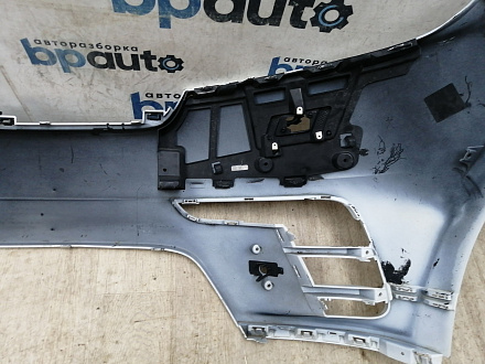 AA045877; Бампер передний; под паркт.; под омыват. (J8A2-17F003-GAW) для Land Rover Range Rover Velar L560 (2017 - 2023)/БУ; Оригинал; Р1, Мелкий дефект; 