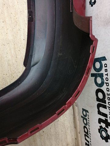 Фотография детали AA042866; Бампер задний; без паркт. (6RU807421) для Volkswagen Polo V Sedan (2010-2014)/БУ; Оригинал; Р2, Удовлетворительное; . Фото номер 9