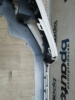 AA045645; Бампер передний; без паркт.; под омыват. (8K0 807 437 A) для Audi A4 B8/БУ; Оригинал; Р1, Мелкий дефект; 