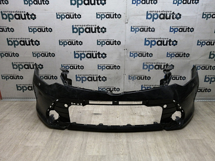 AA045399; Бампер передний; под паркт.; под омыват. (52119-06C40) для Toyota Camry/БУ; Оригинал; Р1, Мелкий дефект; 