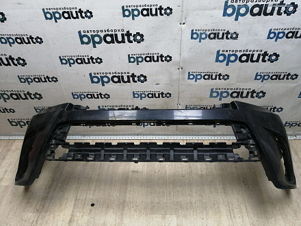 AA045971; Бампер передний; под паркт.; без омыват. (52119-0E350) для Toyota Highlander III рест. (2016 — 2019)/БУ; Оригинал; Р2, Удовлетворительное; 