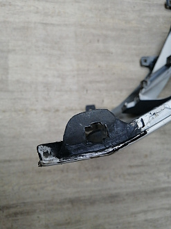 BA000272; Бампер передний; под паркт.; под омыват. (52119-50E80) для Lexus LS IV рест. 2 (2012- 2017)/БУ; Оригинал; Р1, Мелкий дефект; 