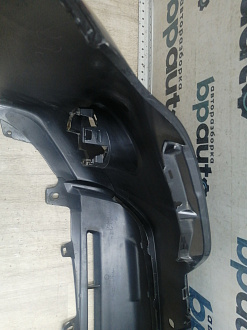 AA045965; Бампер передний; под паркт.; под омыват. (52119-60G50) для Toyota Land Cruiser Prado 150 рест. (2013 — 2017)/БУ; Оригинал; Р1, Мелкий дефект; 