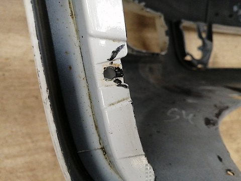 Фотография детали AA039655; Бампер передний; без паркт.; без омыват. (1ZU 807 221) для Skoda Octavia/БУ; Оригинал; Р1, Мелкий дефект; . Фото номер 26