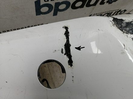 AA045409; Бампер передний; без паркт.; без омыват. (13225746) для Opel Astra/БУ; Оригинал; Р1, Мелкий дефект; 