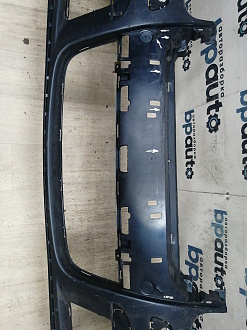 AA044497; Бампер передний; без паркт.; под омыват. (1K0807221D) для Volkswagen Jetta V (2005- 2010)/БУ; Оригинал; Р1, Мелкий дефект; 