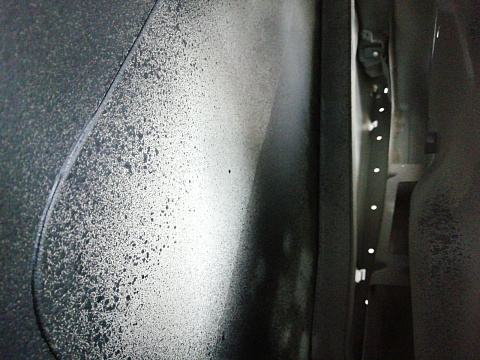 Фотография детали AA009196; Дверь задняя левая, стойка 35,5 см (4G5833051) для Audi A6 C7/БУ; Оригинал; Р0, Хорошее; (LY9T) Чёрный с перл.. Фото номер 17