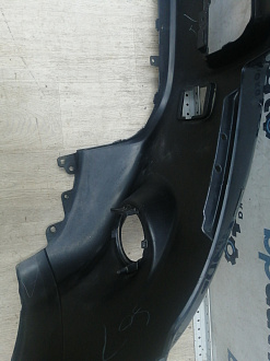 AA045777; Бампер передний; без паркт.; под омыват. (52119-42730) для Toyota Rav4 30 рест. V 2.4 (2009 - 2010)/БУ; Оригинал; Р1, Мелкий дефект; 