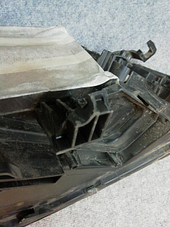 AA000181; Фара ксенон левая, светодиодная (8K0 941 003 P) для Audi A4 B8/БУ; Оригинал; Р1, Мелкий дефект; 