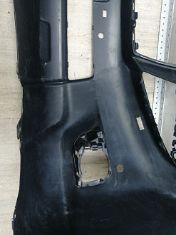 AA046185; Бампер передний; под паркт.; под омыват. (52119-60E01) для Toyota Land Cruiser Prado 150 (2010 — 2013)/БУ; Оригинал; Р1, Мелкий дефект; 