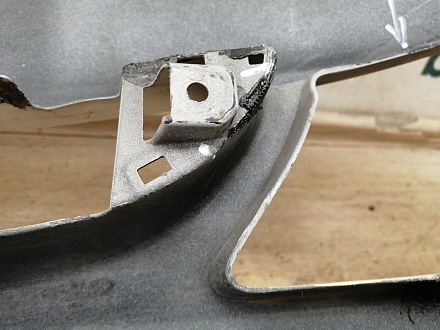 AA040990; Бампер передний; под паркт.; без омыват. (52119-50890) для Lexus LS IV (2006- 2009)/БУ; Оригинал; Р2, Удовлетворительное; 