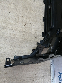 AA046376; Бампер передний; без паркт.; под омыват. (57704-SJ000) для Subaru Forester V (2018-2021)/БУ; Оригинал; Р1, Мелкий дефект; 