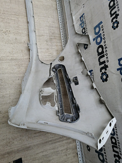 AA046147; Бампер передний; под паркт.; под омыват. (BS71-17757-A) для Ford Mondeo/БУ; Оригинал; Р1, Мелкий дефект; 