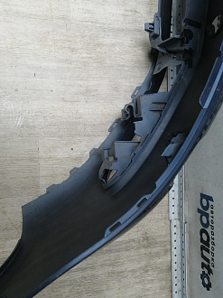 AA045737; Бампер передний; под паркт.; под омыват. (5M0807221N) для Volkswagen Golf Plus II (2009-2014)/БУ; Оригинал; Р1, Мелкий дефект; 