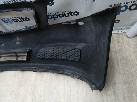 BA000218; Бампер передний, до 2010г; без паркт.; под омыват. (62022-JK60H) для Infiniti G (2006-2013)/БУ; Оригинал; Р1, Мелкий дефект; 