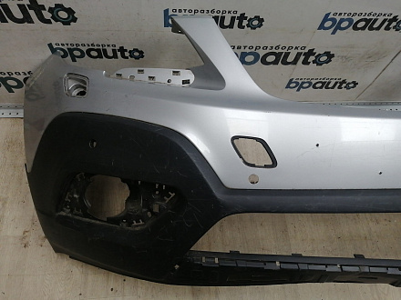 AA045052; Бампер передний; под паркт.; под омыват. (95122388) для Opel Mokka (2012 - 2015)/БУ; Оригинал; Р1, Мелкий дефект; 