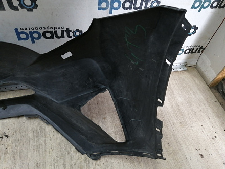 AA044796; Бампер передний; без паркт.; под омыват. (52119-0R180) для Toyota Rav4 40 рест. (2015 — 2019)/БУ; Оригинал; Р1, Мелкий дефект; 