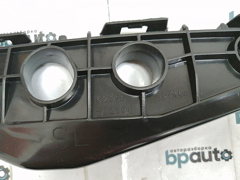 Фотография детали AA020903; Кронштейн переднего бампера левый (52116-12420) для Toyota Corolla 150 рест. (2010-2013)/Нов; Неоригинал; . Фото номер 3