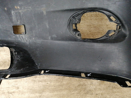 AA034937; Бампер передний; под паркт.; под омыват. (52119-48370) для Lexus RX III (450h) (2009 — 2012)/БУ; Оригинал; Р1, Мелкий дефект; 