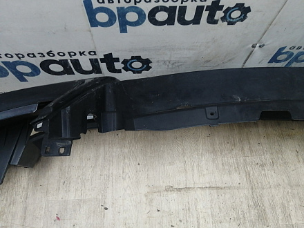 AA044498; Бампер передний; без паркт.; под омыват. (1K0807221D) для Volkswagen Jetta V (2005- 2010)/БУ; Оригинал; Р1, Мелкий дефект; 
