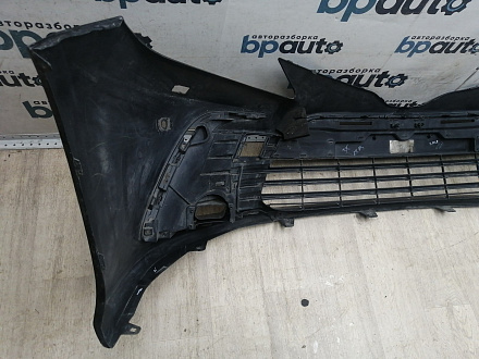 BA000243; Бампер передний; под паркт.; под омыват. (52119-06J20) для Toyota Camry 70 рест. (2021-2024)/БУ; Оригинал; Р1, Мелкий дефект; 