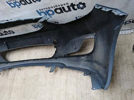 BA000147; Бампер передний; без паркт.; без омыват. (86511-1R000) для Hyundai/БУ; Оригинал; Р1, Мелкий дефект; 