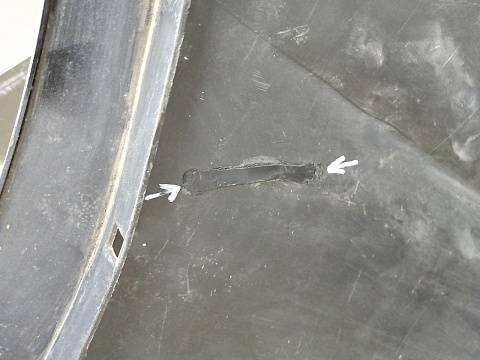 Фотография детали AA021584; Бампер задний , под две трубы слева; под паркт. (51127184781) для BMW 5 серия F10 F11/БУ; Оригинал; Р1, Мелкий дефект; . Фото номер 14