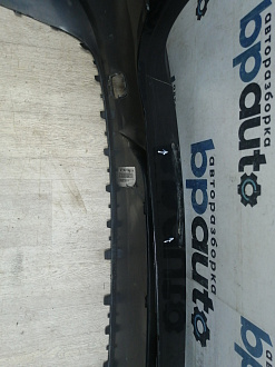 AA046092; Бампер задний, без молдинга; без паркт. (3AE807417) для Volkswagen Passat B7 Sedan (2011- 2014)/БУ; Оригинал; Р1, Мелкий дефект; 