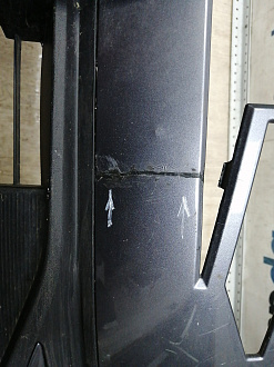 AA045871; Бампер передний; под паркт.; без омыват. (602002155AA) для Omoda C5 (2022- н.в.)/БУ; Оригинал; Р1, Мелкий дефект; 