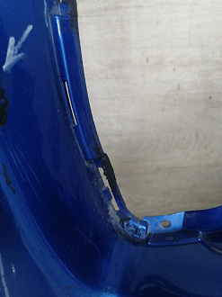 AA046025; Бампер передний; под паркт.; под омыват. (52119-78010) для Lexus NX (2014-2017)/БУ; Оригинал; Р2, Удовлетворительное; 