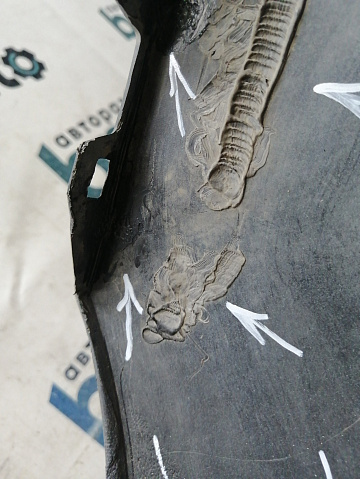 Фотография детали AA045676; Бампер передний; без паркт.; без омыват. (86511-E6700) для Hyundai Sonata VII (LF) рест. (2017-2019)/БУ; Оригинал; Р2, Удовлетворительное; . Фото номер 22