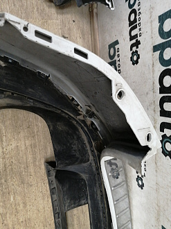 AA032580; Бампер задний; под паркт. (7P6807421B) для Volkswagen Touareg II (2010-2014)/БУ; Оригинал; Р1, Мелкий дефект; 