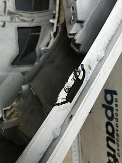 AA045918; Бампер передний; без паркт.; без омыват. (2803127XKQ11A) для Haval F7 I рест. (2022-н.в.)/БУ; Оригинал; Р1, Мелкий дефект; 