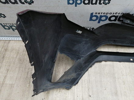 AA044795; Бампер передний; без паркт.; под омыват. (52119-0R180) для Toyota Rav4 40 рест. (2015 — 2019)/БУ; Оригинал; Р1, Мелкий дефект; 