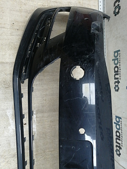 BA000228; Бампер передний; под паркт.; под омыват. (5G0807221) для Volkswagen Golf/БУ; Оригинал; Р1, Мелкий дефект; 