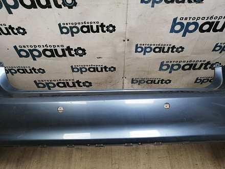 AA046123; Бампер задний; под паркт. (86611-4Y000) для Kia Rio III Sedan (2011- 2015)/БУ; Оригинал; Р1, Мелкий дефект; 