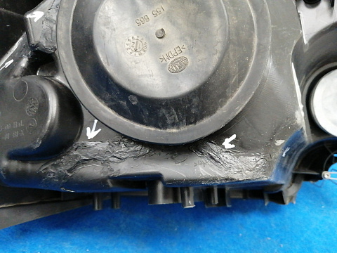 Фотография детали AA026821; Фара галоген левая (8V41-13W030-AG) для Ford Kuga I (2008-2012)/БУ; Оригинал; Р2, Удовлетворительное; . Фото номер 11