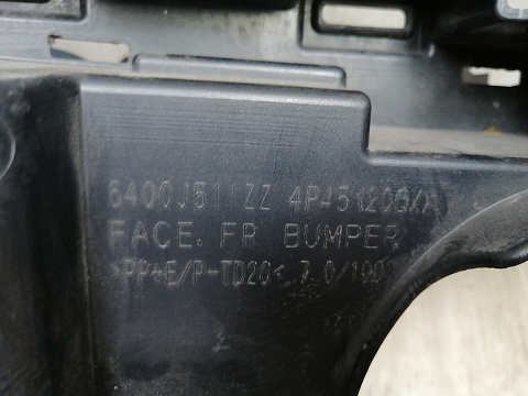 Фотография детали AA044842; Бампер передний; под паркт.; под омыват. (6400J511ZZ) для Mitsubishi Pajero Sport III рест. (2019-н.в.)/БУ; Оригинал; Р1, Мелкий дефект; . Фото номер 31