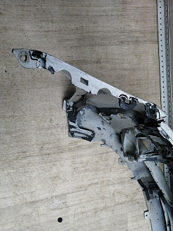 AA045808; Бампер передний, S-line; под паркт.; под омыват. (4G8 807 437 F) для Audi A7 I Sportback (2010-2014)/БУ; Оригинал; Р2, Удовлетворительное; 