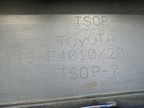 Фотография детали AA046109; Бампер передний; под омыват. (52119-F4010) для Toyota C-HR (2016- 2019)/БУ; Оригинал; Р2, Удовлетворительное; . Фото номер 38